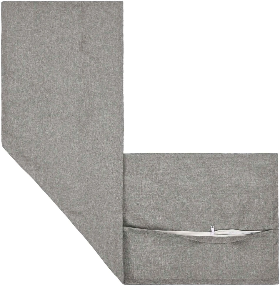 Pagalvėlė HOUTEN Debesų pilka 40 x 145 cm Dirbtinis linelis