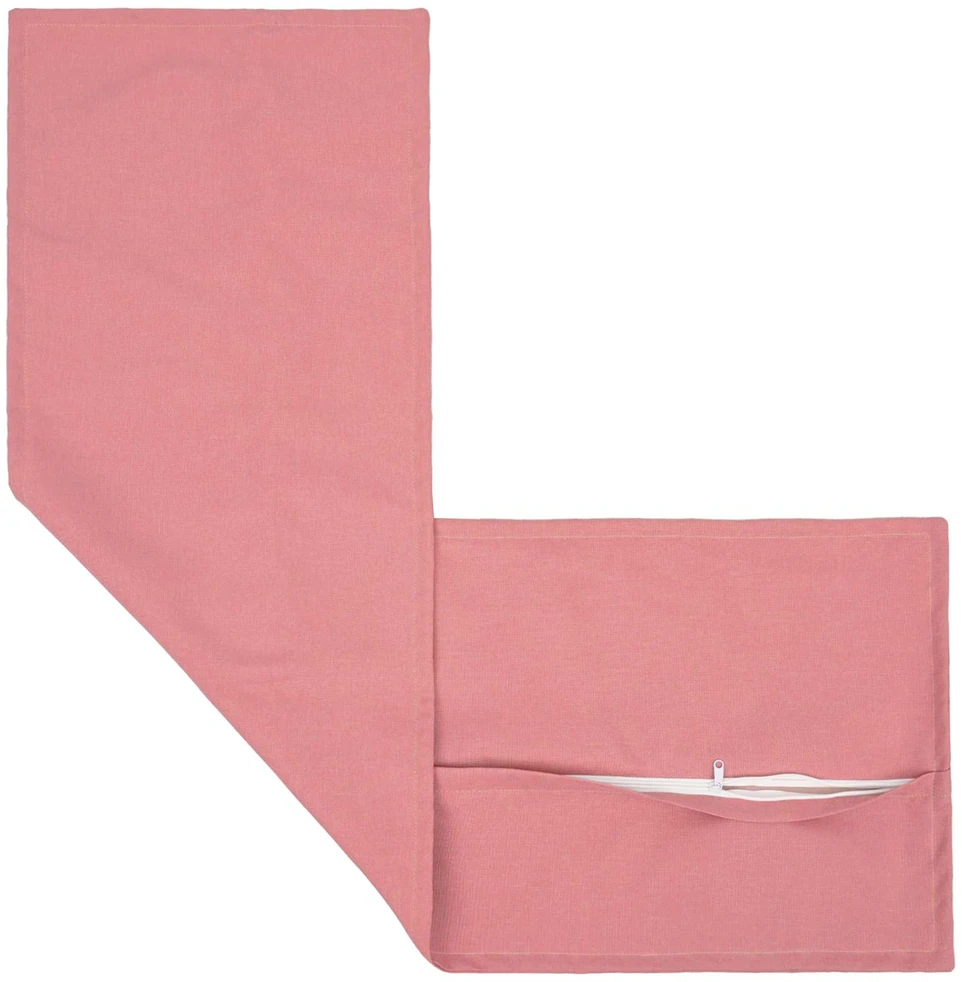 Pagalvėlė HOUTEN Rožinė 40 x 145 cm Dirbtinis linelis