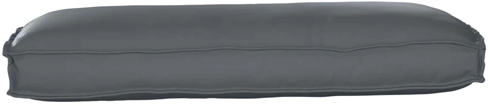 Pagalvėlė Oksfordo audinys Antracitas 120 x 50 x 12 cm