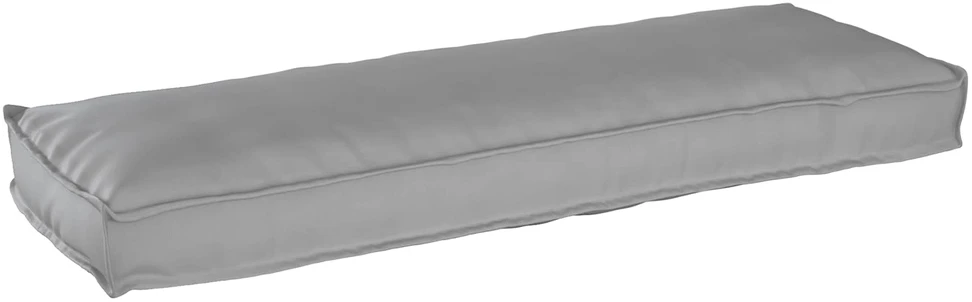 Pagalvėlė Oksfordo audinys Pilka 120 x 40 x 8 cm
