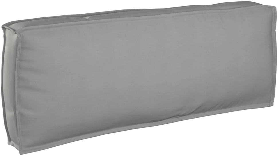 Pagalvėlė Oksfordo audinys Pilka 120 x 40 x 12 cm