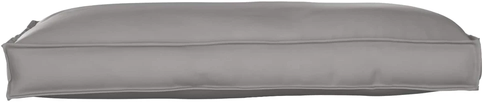 Pagalvėlė Oksfordo audinys Pilka 120 x 60 x 12 cm