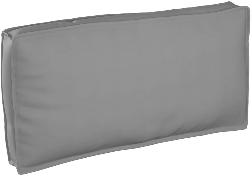 Pagalvėlė Oksfordo audinys Pilka 120 x 60 x 12 cm