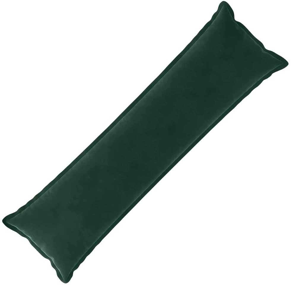 Pagalvėlė su pagalve HOUTEN Tamsiai žalia 40 x 145 cm Aksomas