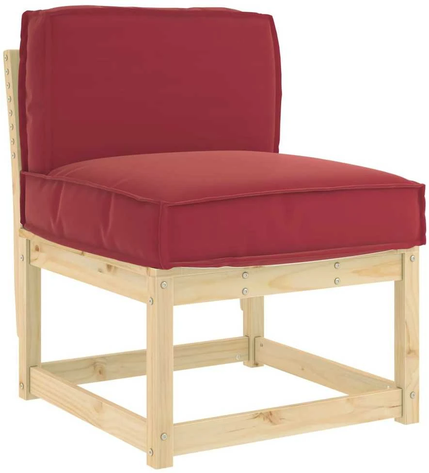 Pagalvėlė Vyno raudona 60 x 40 x 12 cm Oksfordo audinys