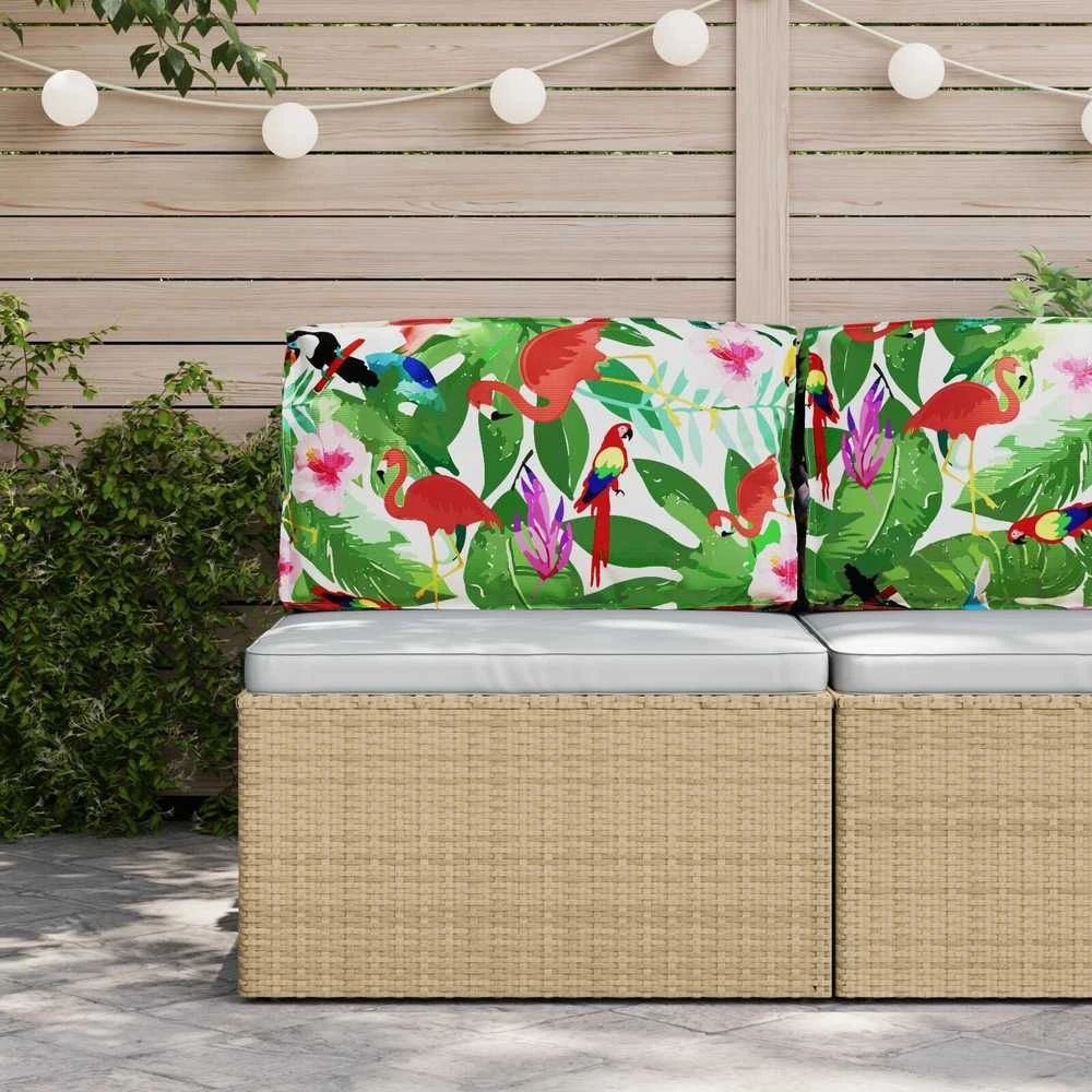 Pagalvėlė Oksfordo audinys Įvairiaspalvis 80 x 40 x 12 cm