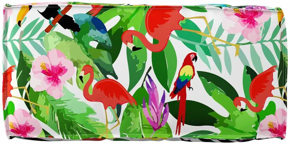 Pagalvėlė Oksfordo audinys Įvairiaspalvis 80 x 40 x 12 cm