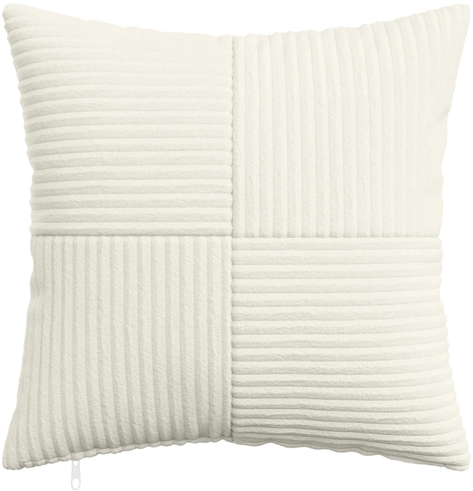 Pagalvėlės užvalkalas 12 pcs ALMELO Kreminė 40 x 40 cm