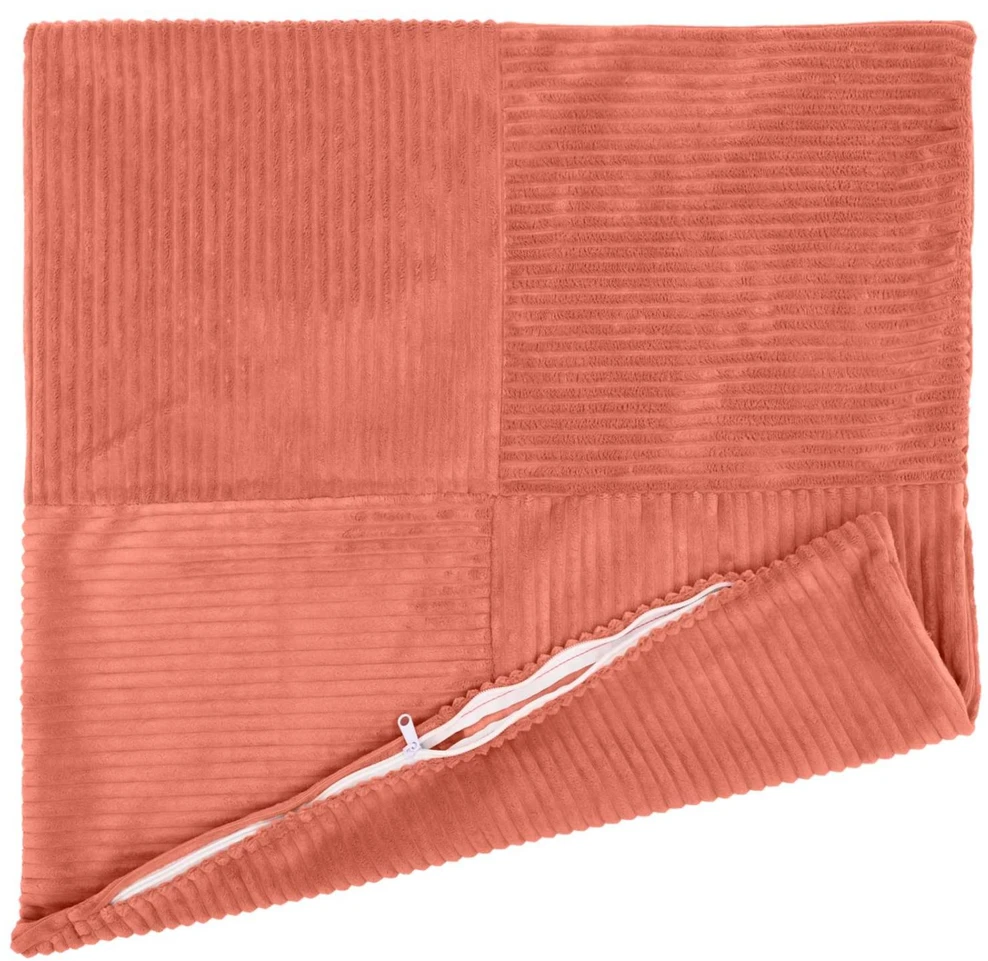Pagalvėlės užvalkalas 12 pcs ALMELO Raudona oranžinė 45 x 45 cm