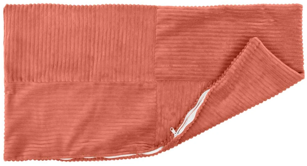 Pagalvėlės užvalkalas 12 pcs ALMELO Raudona oranžinė 40 x 80 cm