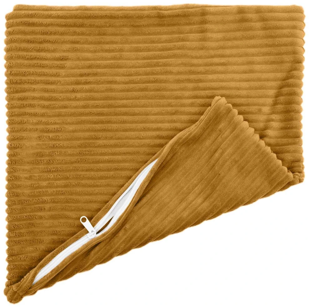 Pagalvėlės užvalkalas 12 pcs HEERLEN Geltona 50 x 50 cm