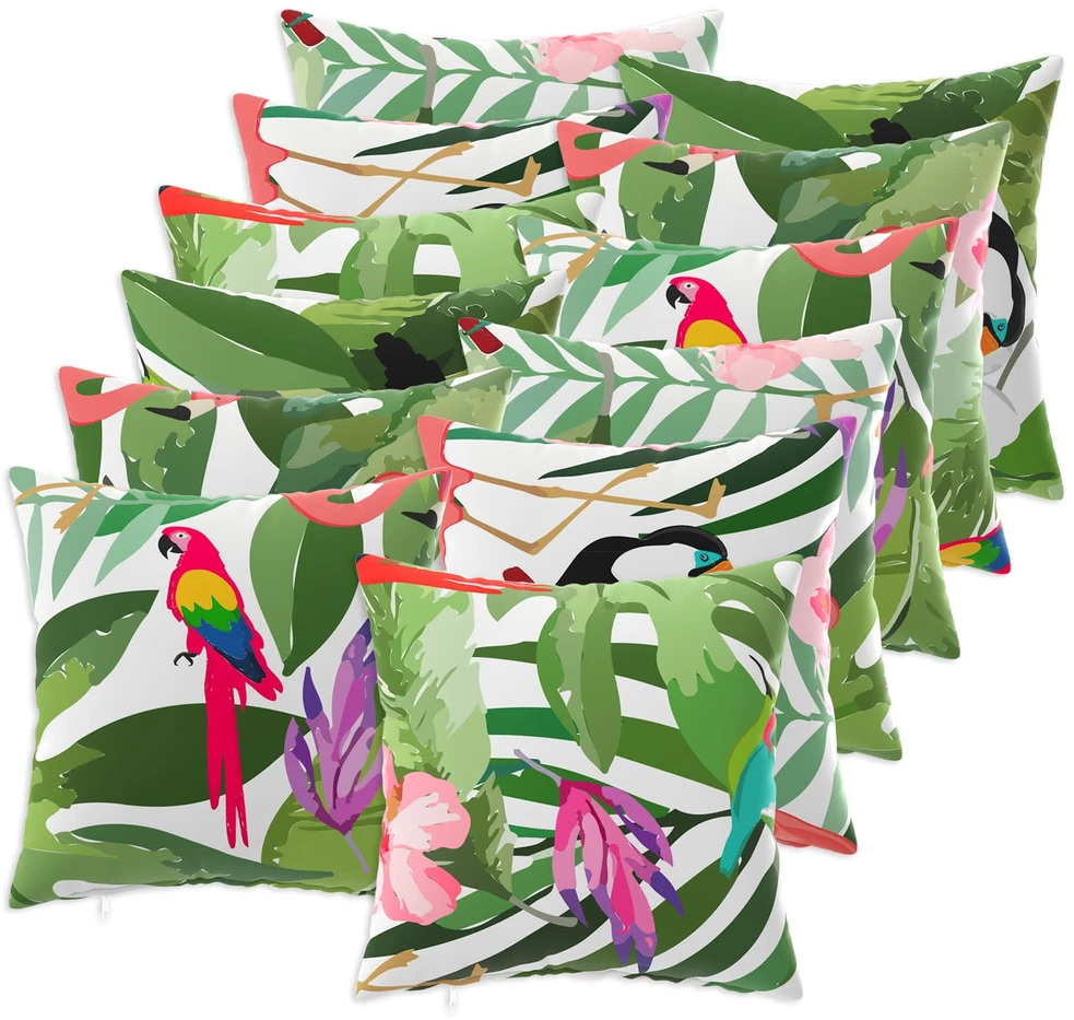 Pagalvėlės užvalkalas 12 pcs HEERLEN Įvairiaspalvis 40 x 40 cm