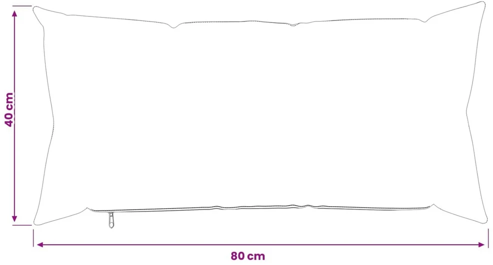 Pagalvėlės užvalkalas 12 pcs HEERLEN Juoda 40 x 80 cm Flanelė