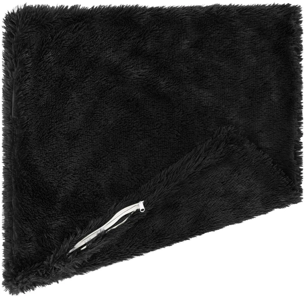 Pagalvėlės užvalkalas 12 pcs HEERLEN Juoda 45 x 45 cm