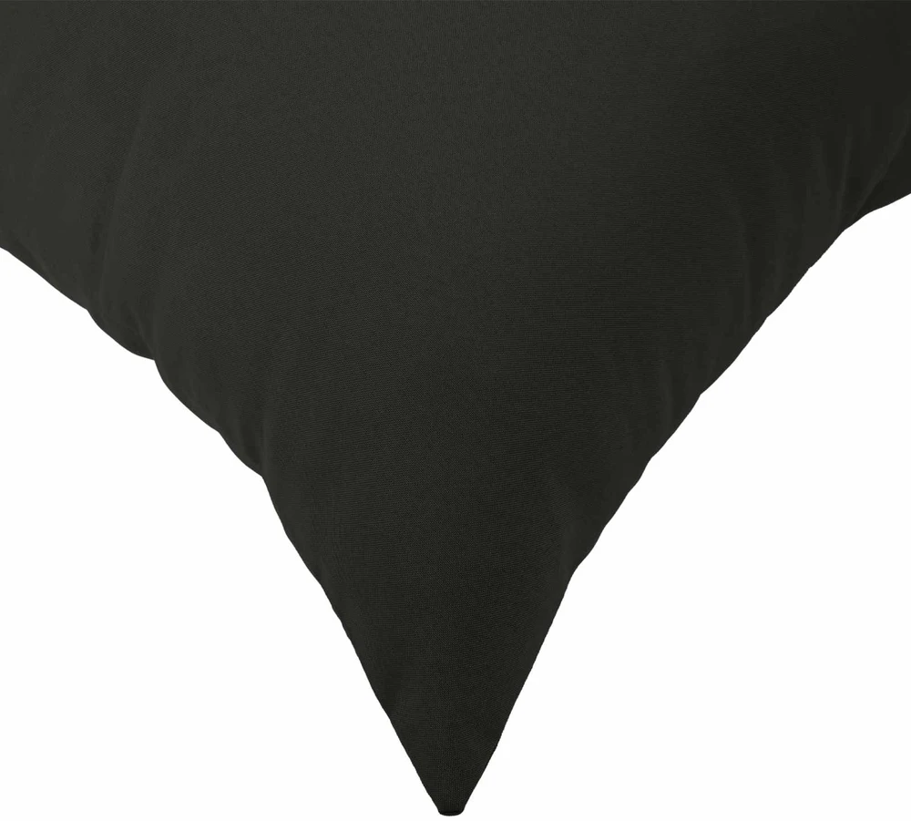 Pagalvėlės užvalkalas 12 pcs HEERLEN Juoda 40 x 40 cm
