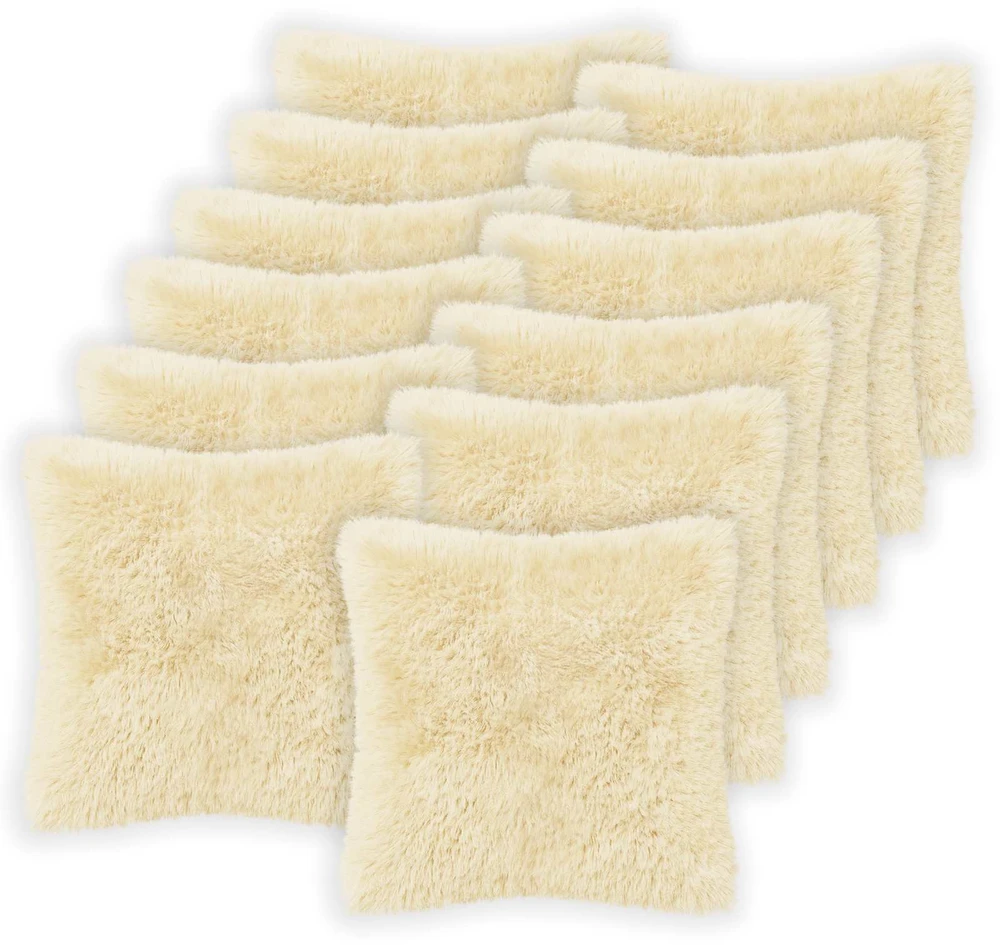 Pagalvėlės užvalkalas 12 pcs HEERLEN Kreminė 45 x 45 cm