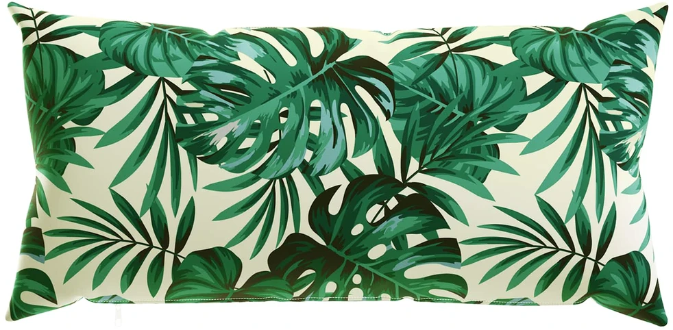 Pagalvėlės užvalkalas 12 pcs HEERLEN Lapų raštas 40 x 80 cm
