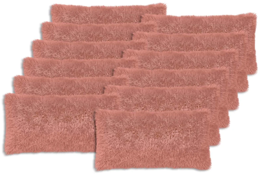 Pagalvėlės užvalkalas 12 pcs HEERLEN Rožinė 40 x 80 cm