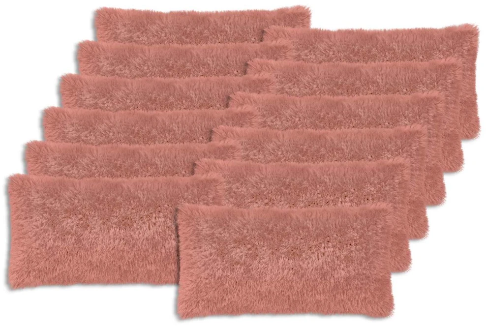Pagalvėlės užvalkalas 12 pcs HEERLEN Rožinė 40 x 80 cm