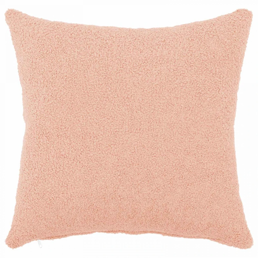 Pagalvėlės užvalkalas 12 pcs HEERLEN Rožinė 45 x 45 cm Bouclé