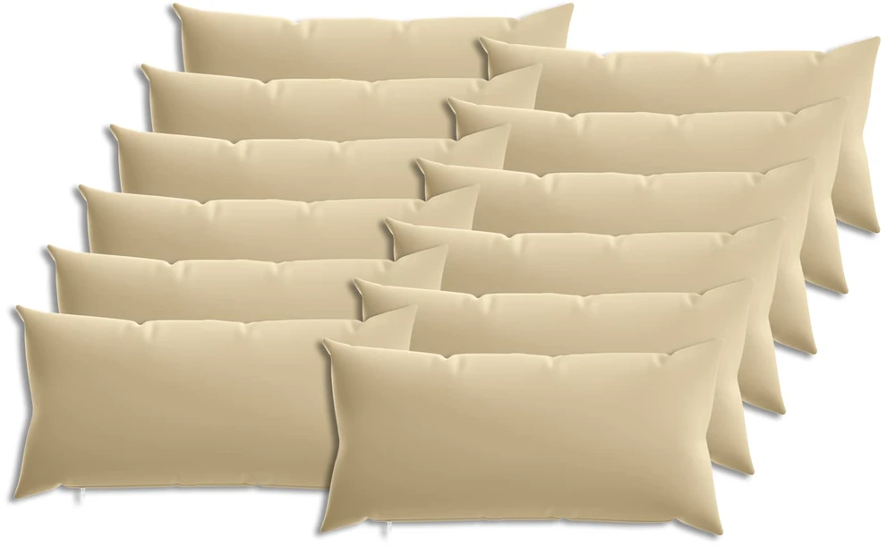 Pagalvėlės užvalkalas 12 pcs HEERLEN Smėlio 40 x 80 cm