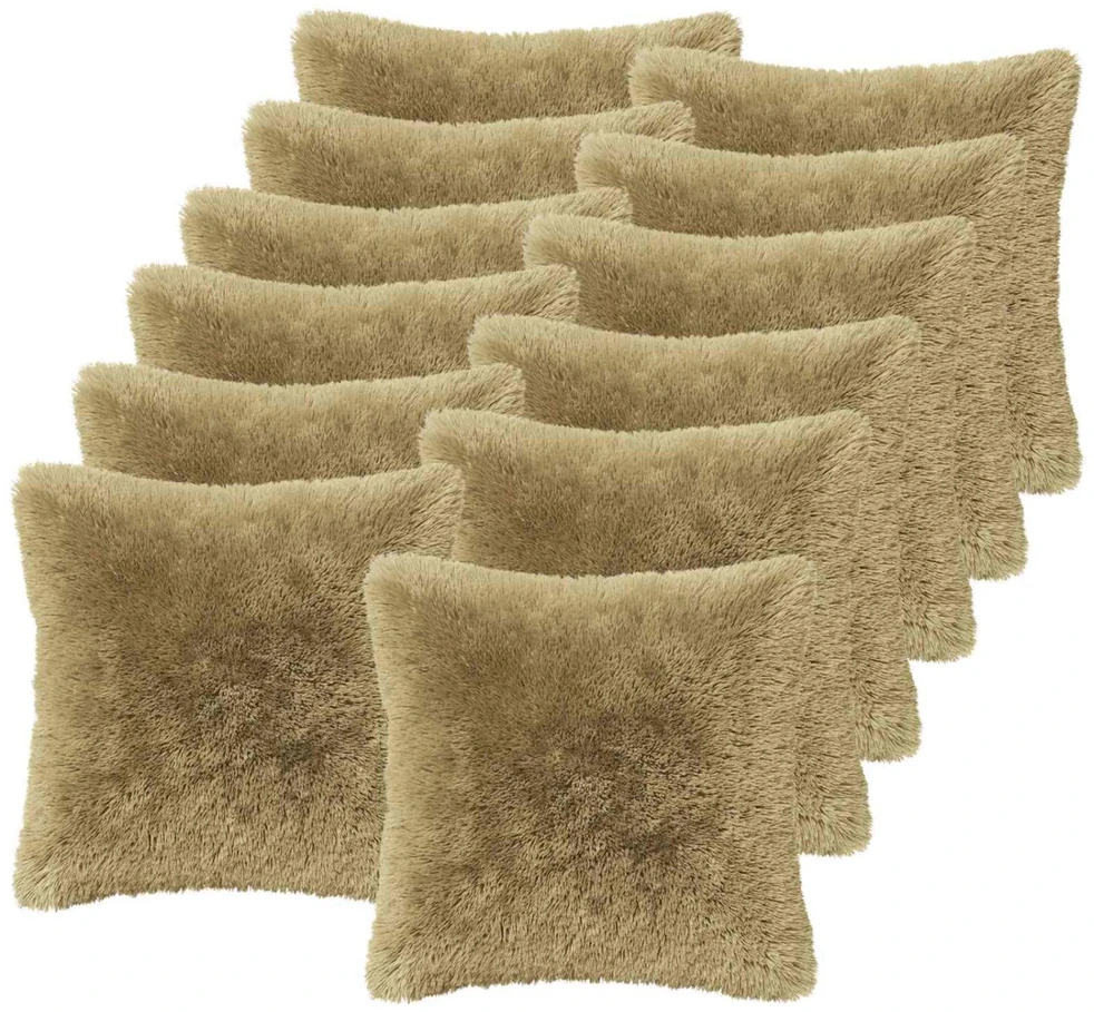Pagalvėlės užvalkalas 12 pcs HEERLEN Šviesiai žalia 50 x 50 cm