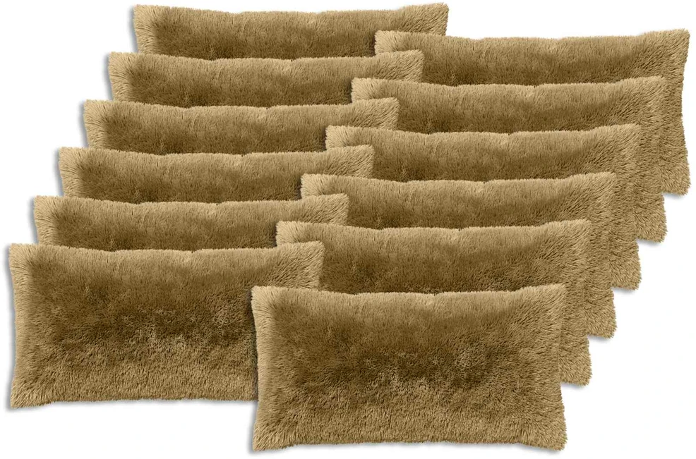 Pagalvėlės užvalkalas 12 pcs HEERLEN Šviesiai žalia 40 x 80 cm