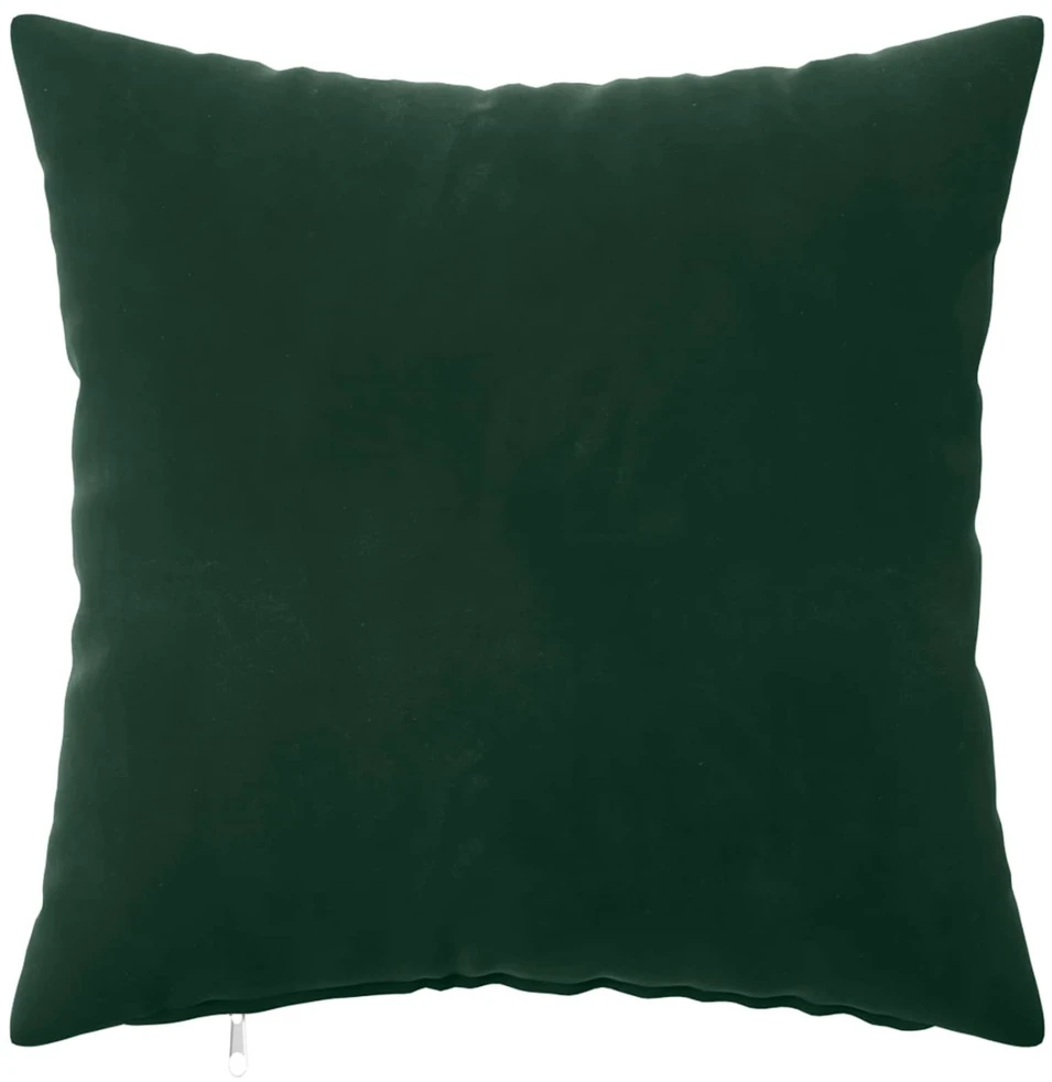 Pagalvėlės užvalkalas 12 pcs HEERLEN Tamsiai žalia 50 x 50 cm