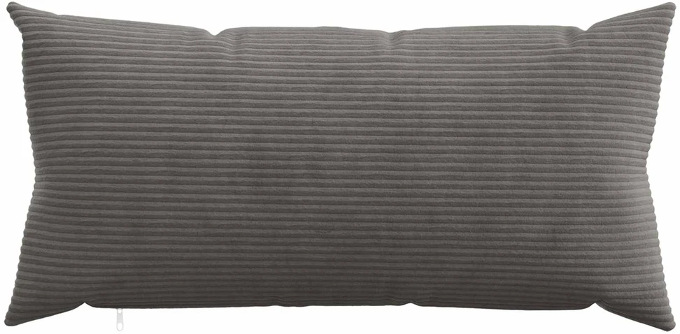 Pagalvėlės užvalkalas 12 pcs HEERLEN Tamsiai pilka 40 x 80 cm