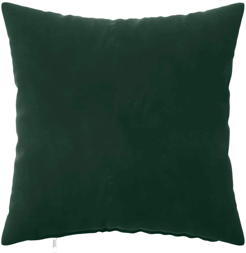 Pagalvėlės užvalkalas 12 pcs HEERLEN Tamsiai žalia 50 x 50 cm