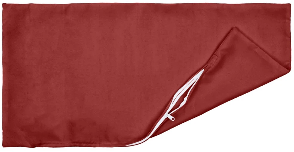 Pagalvėlės užvalkalas 12 pcs HEERLEN Vyno raudona 40 x 80 cm