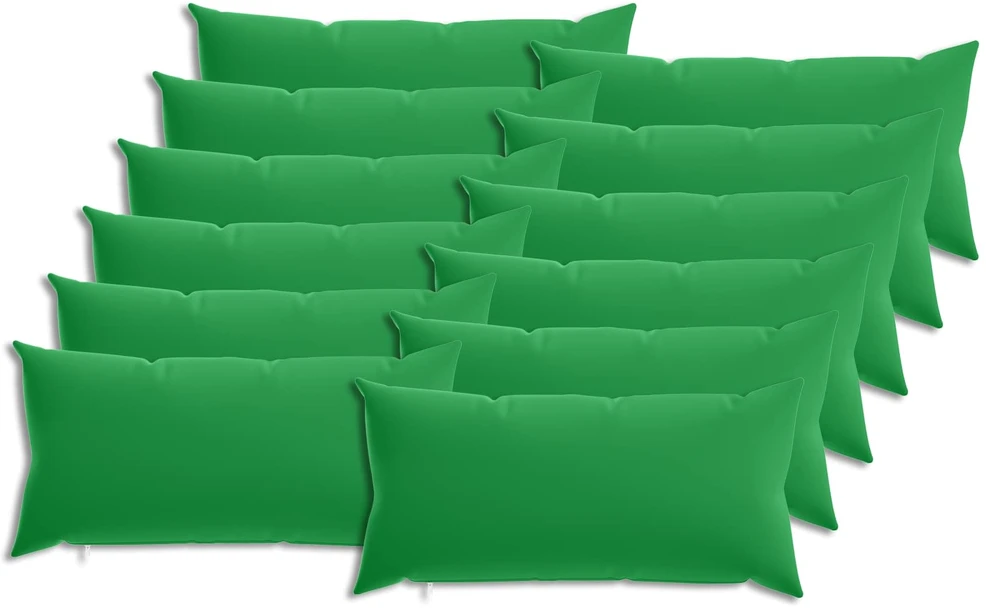 Pagalvėlės užvalkalas 12 pcs HEERLEN Žalia 40 x 80 cm