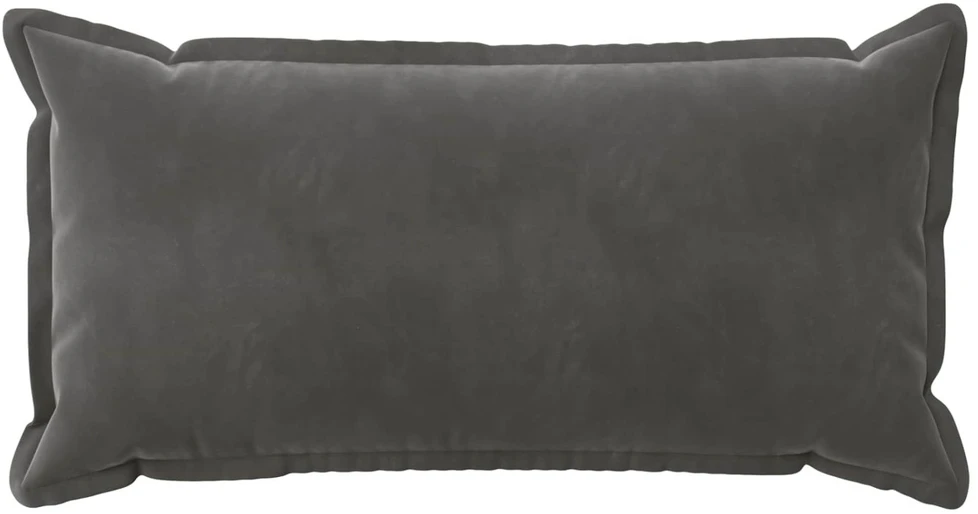 Pagalvėlės užvalkalas 12 pcs HOUTEN Tamsiai pilka 40 x 80 cm