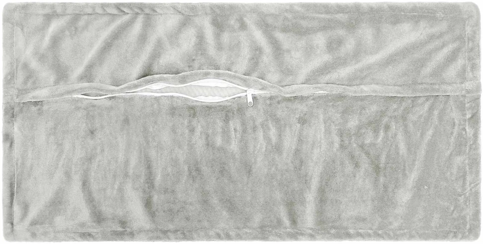Pagalvėlės užvalkalas 12 vnt. HOUTEN Šviesiai pilka 40 x 80 cm