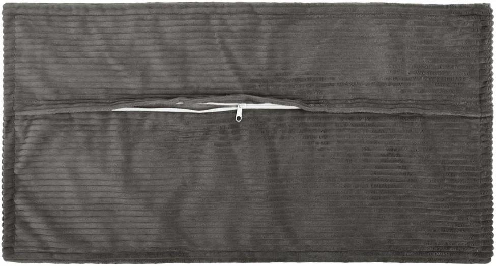 Pagalvėlės užvalkalas 12 vnt. HOUTEN Tamsiai pilka 40 x 80 cm