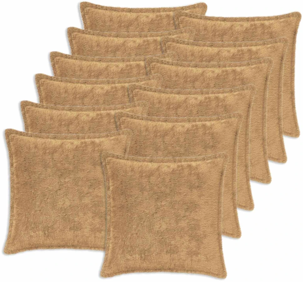 Pagalvėlės užvalkalas 12 vnt. HOUTEN Taupe 50 x 50 cm