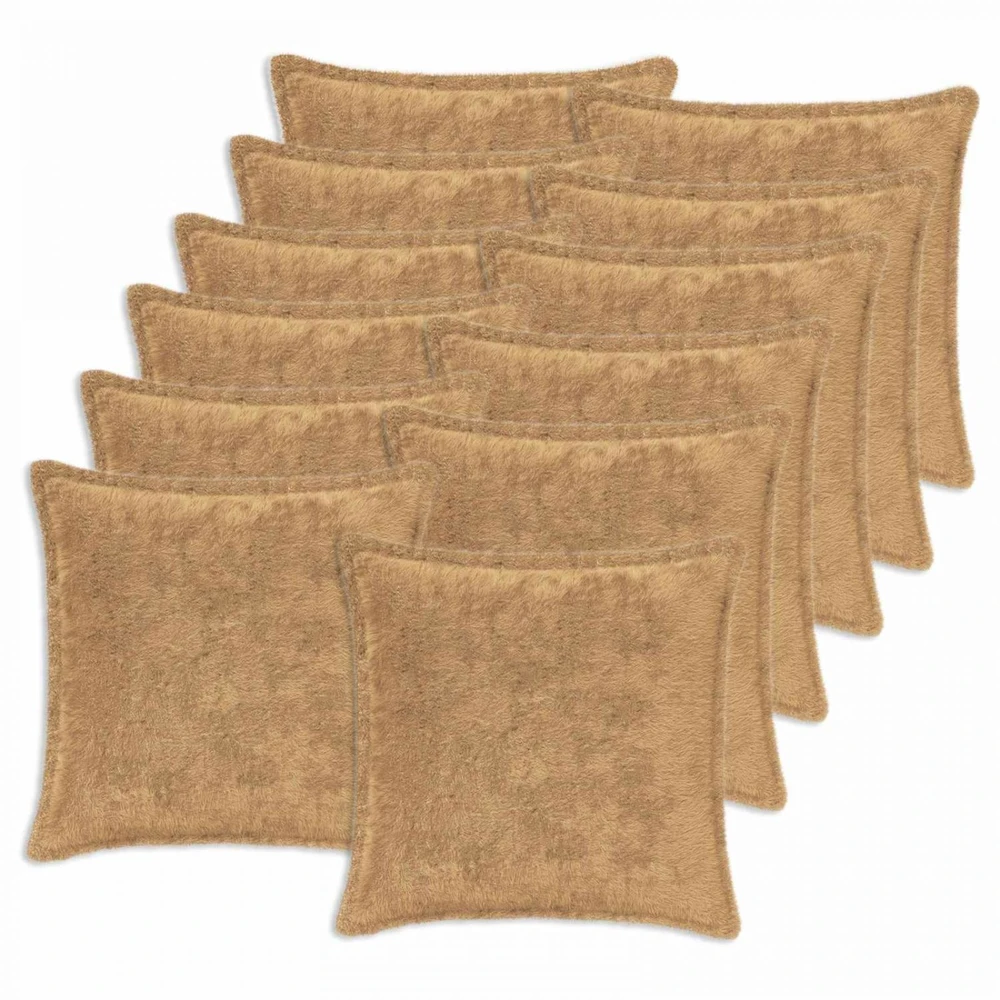 Pagalvėlės užvalkalas 12 vnt. HOUTEN Taupe 45 x 45 cm