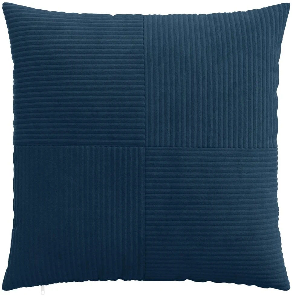 Pagalvėlės užvalkalas 2 pcs ALMELO Jūrinė mėlyna 80 x 80 cm