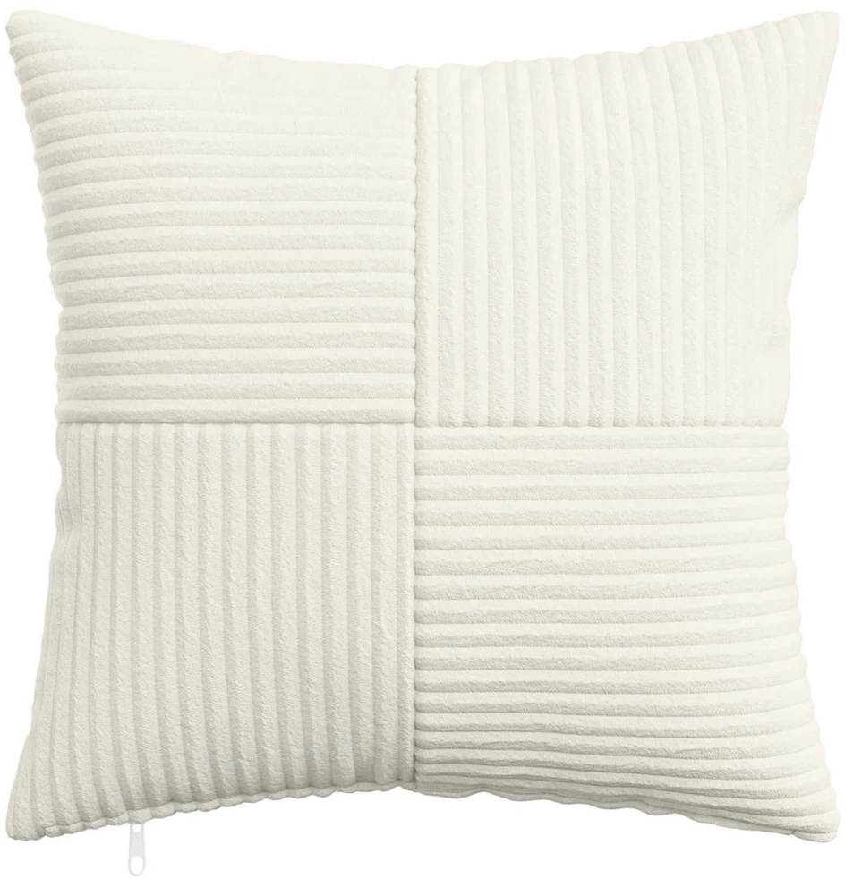 Pagalvėlės užvalkalas 2 pcs ALMELO Kreminė 40 x 40 cm mančester