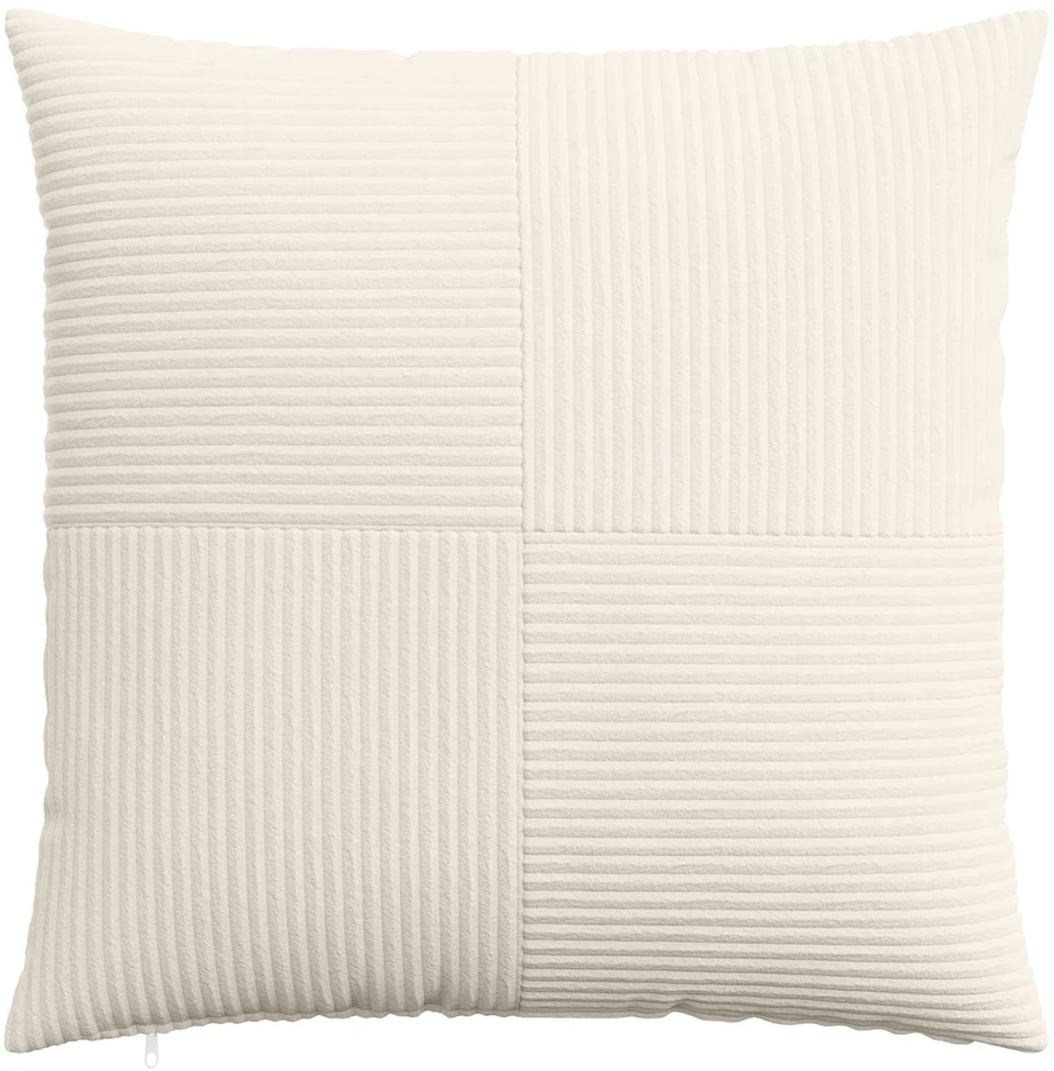 Pagalvėlės užvalkalas 2 pcs ALMELO Kreminė 55 x 55 cm mančester