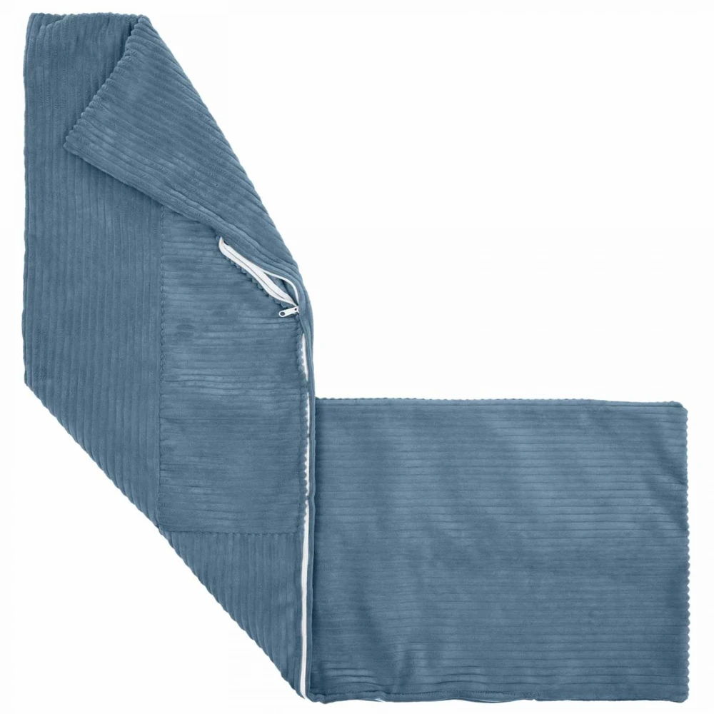 Pagalvėlės užvalkalas 2 pcs ALMELO Mėlyna 40 x 145 cm mančester