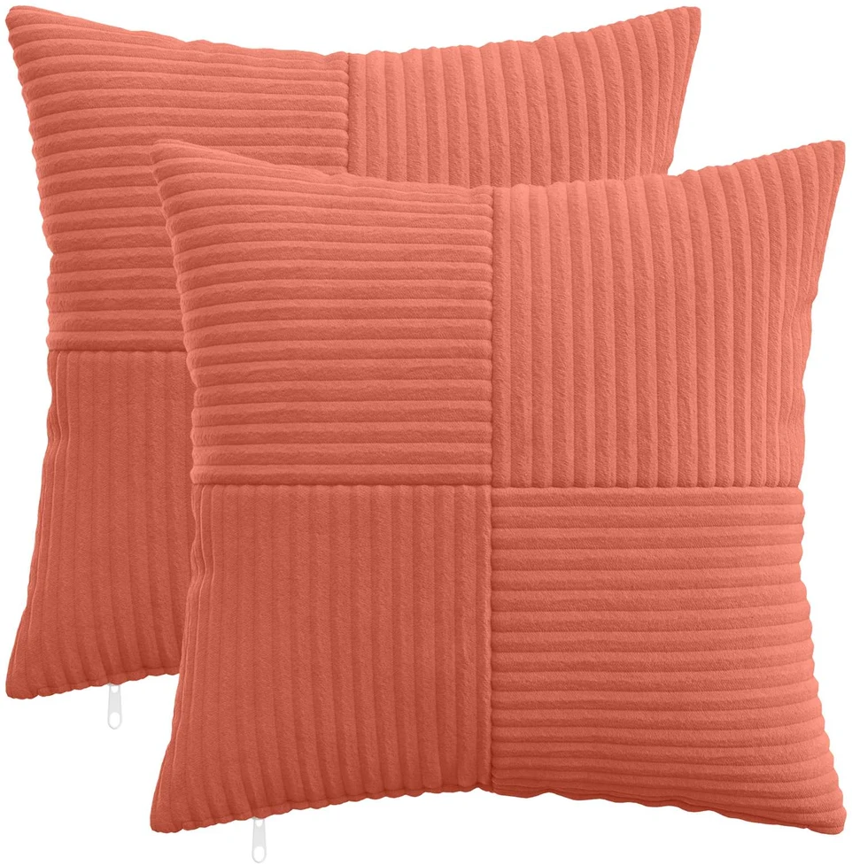 Pagalvėlės užvalkalas 2 pcs ALMELO Raudona oranžinė 40 x 40 cm