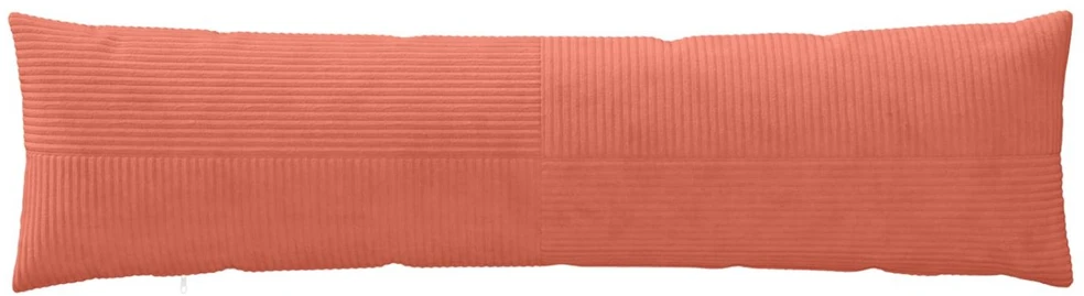 Pagalvėlės užvalkalas 2 pcs ALMELO Raudona oranžinė 40 x 145 cm