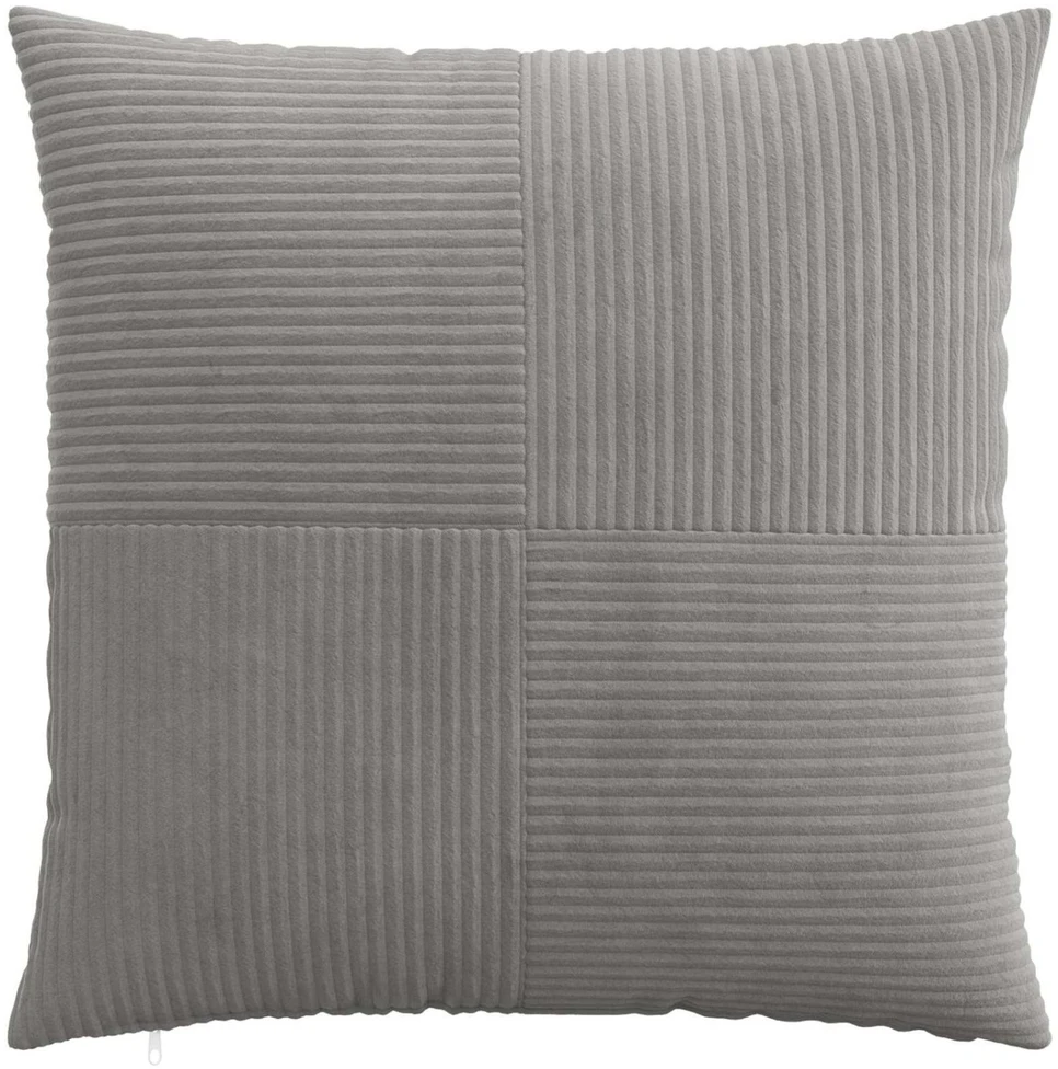 Pagalvėlės užvalkalas 2 pcs ALMELO Šviesiai pilka 60 x 60 cm