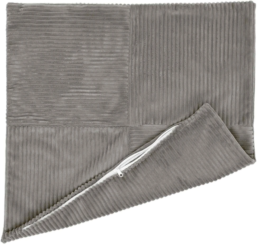 Pagalvėlės užvalkalas 2 pcs ALMELO Šviesiai pilka 60 x 60 cm