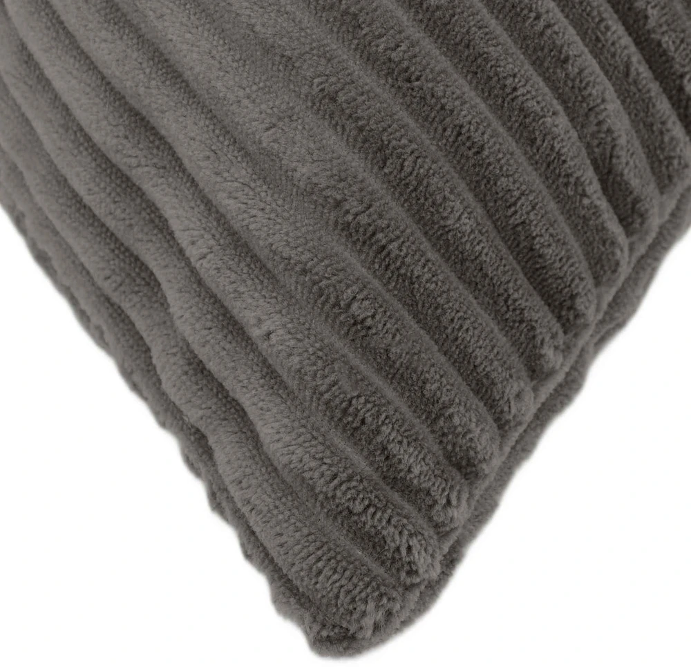 Pagalvėlės užvalkalas 2 pcs ALMELO Tamsiai pilka 65 x 65 cm