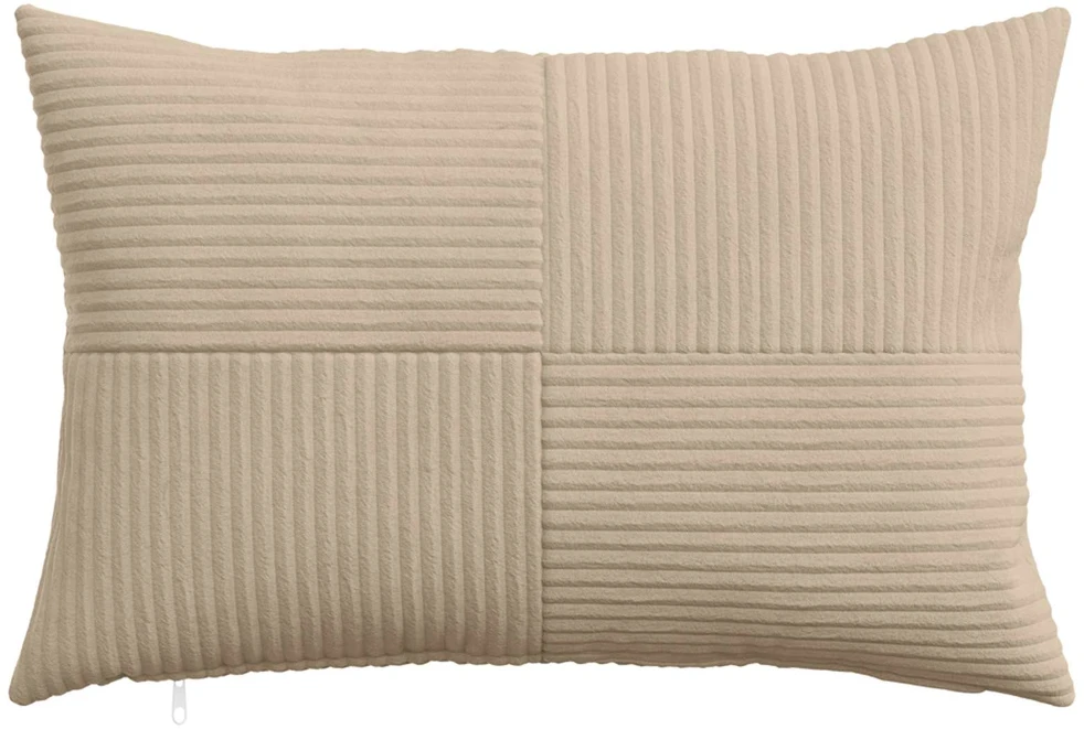 Pagalvėlės užvalkalas 2 pcs ALMELO Taupe 40 x 60 cm mančester