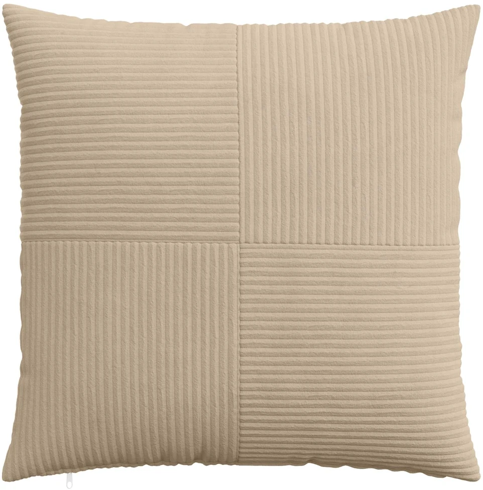 Pagalvėlės užvalkalas 2 pcs ALMELO Taupe 60 x 60 cm mančester