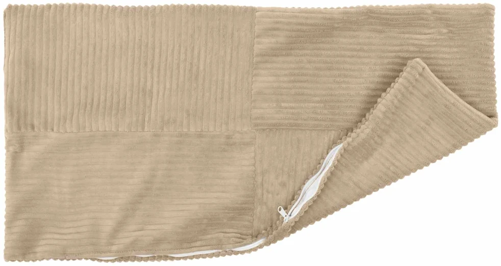 Pagalvėlės užvalkalas 2 pcs ALMELO Taupe 40 x 60 cm mančester