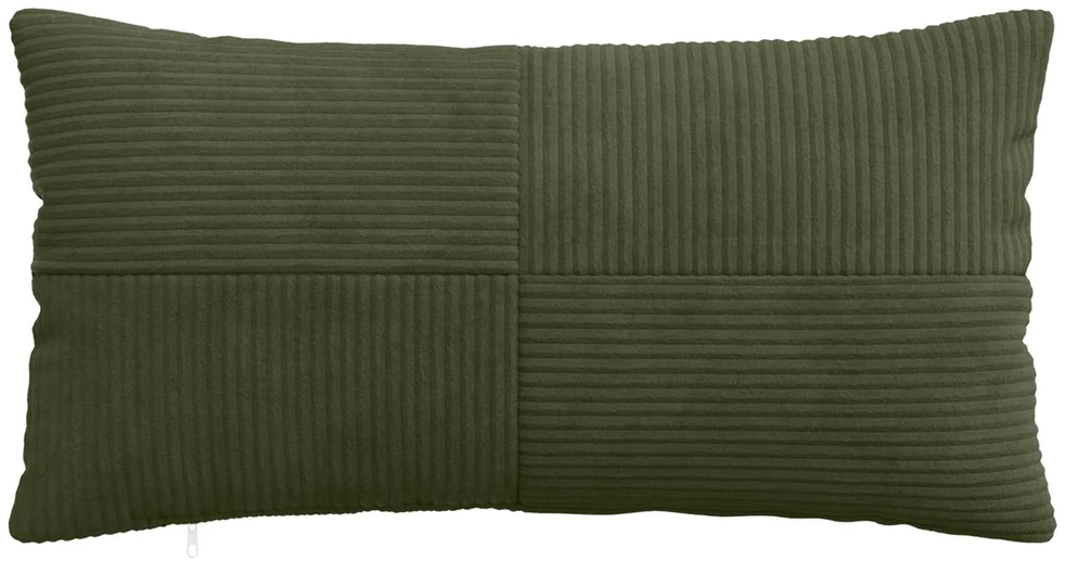 Pagalvėlės užvalkalas 2 pcs ALMELO Žalia 40 x 80 cm mančester